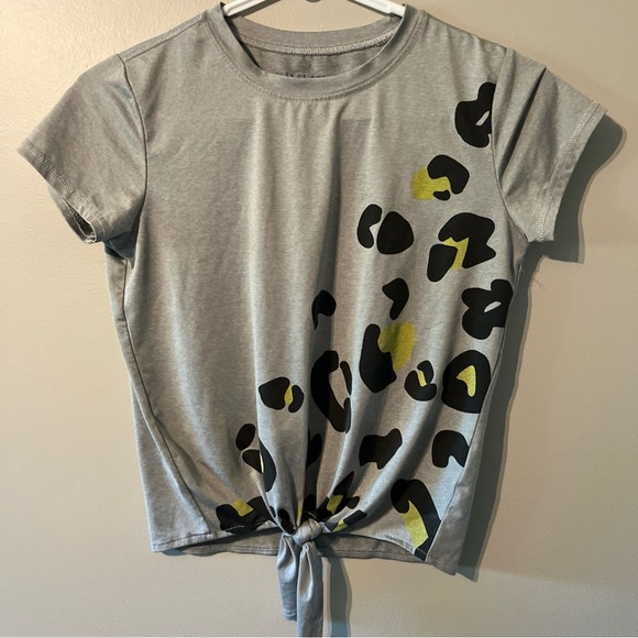 Girls Size 10 Rockets Of Awesome Matching Pants Shirt Set Gray leggings Stretch - Picture 2 of 9